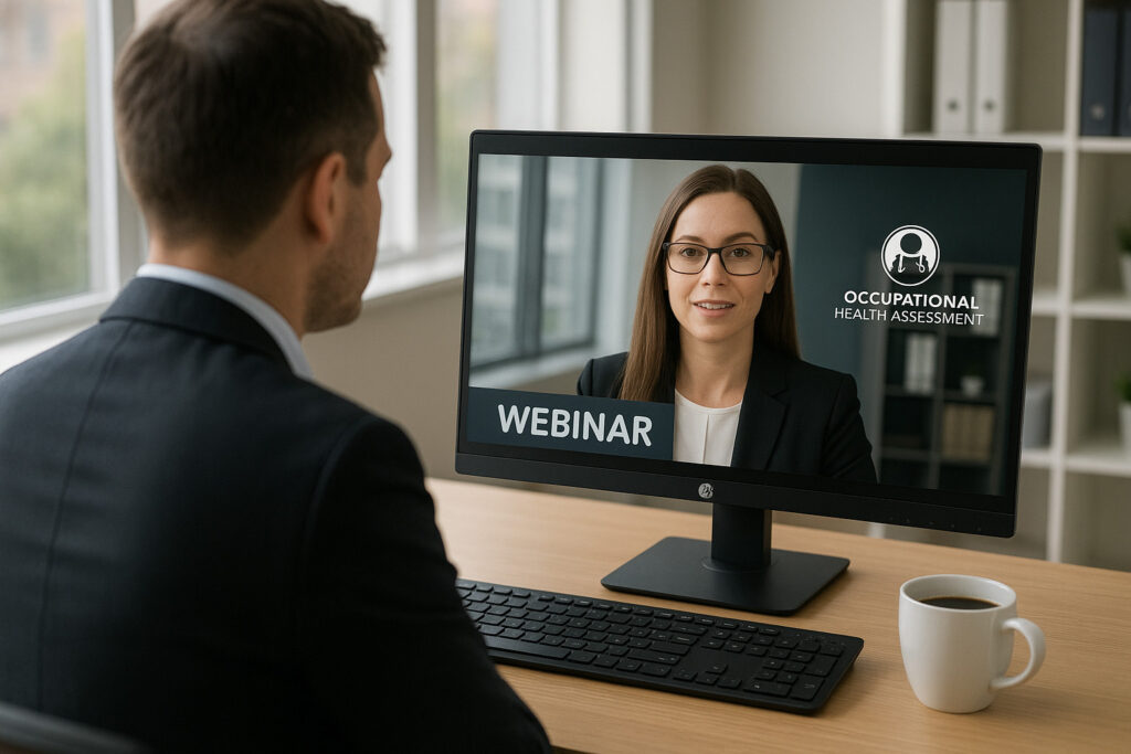 Occupational Health Assessment Ltd Webinar image